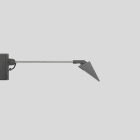 Bega - Projecteur de façades, pour intérieur et extérieur, Graphite · 3000 K