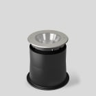 Bega - Luminaire encastré dans le sol, pour intérieur et extérieur, Acier inoxydable ·