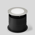 Bega - Luminaire encastré dans le sol, pour intérieur et extérieur, Acier inoxydable ·