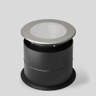 Bega - Luminaire encastré dans le sol, pour intérieur et extérieur, Acier inoxydable ·