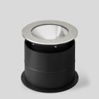 Bega - Luminaire encastré dans le sol, pour intérieur et extérieur, Acier inoxydable ·