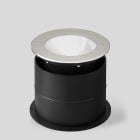 Bega - Luminaire encastré dans le sol, pour intérieur et extérieur, Acier inoxydable ·