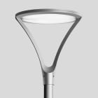 Bega - Luminaire tête de mât, Argent · 4000 K