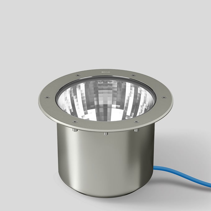 Bega - Luminaire encastré dans le sol, pour intérieur et extérieur, 3000 K