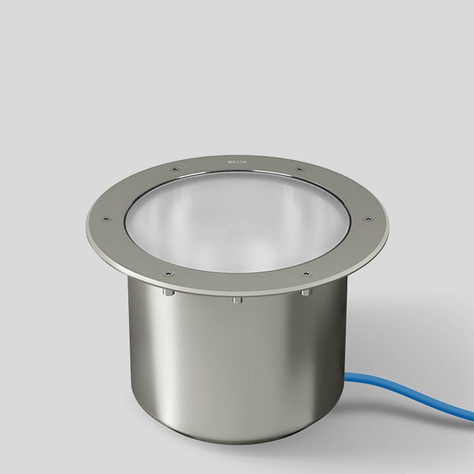 Bega - Luminaire encastré dans le sol, pour intérieur et extérieur, 2700 K