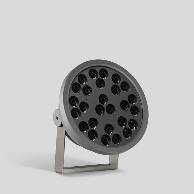 Bega - Projecteurs ultra-puissants, pour intérieur et extérieur, Graphite · 4000 K