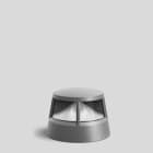 Bega - Borne lumineuse, pour intérieur et extérieur, Argent · 3000 K