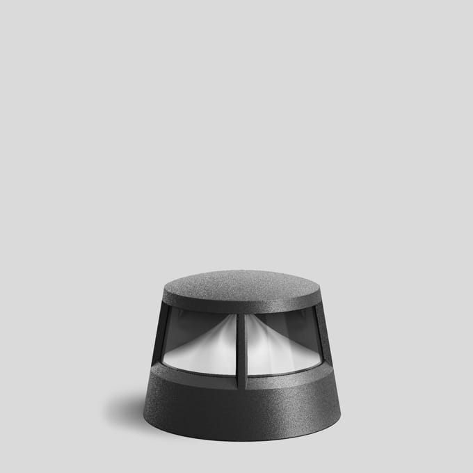 Bega - Borne lumineuse, pour intérieur et extérieur, Graphite · 4000 K