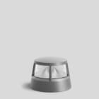 Bega - Borne lumineuse, pour intérieur et extérieur, Argent · 4000 K