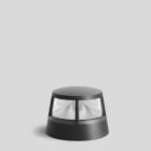 Bega - Borne lumineuse, pour intérieur et extérieur, Graphite · 3000 K