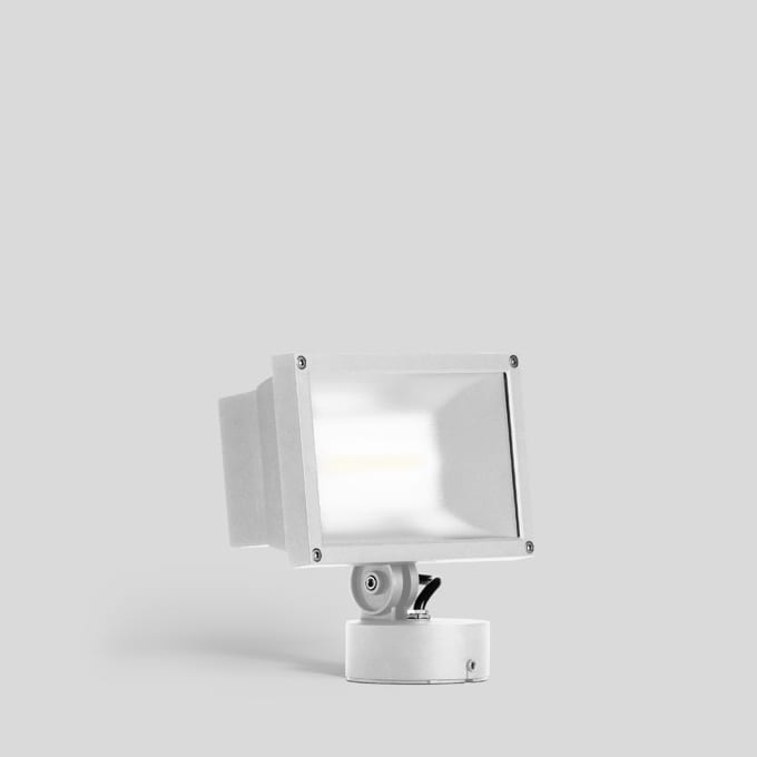 Bega - Projecteur RGBW, pour intérieur et extérieur, Blanc