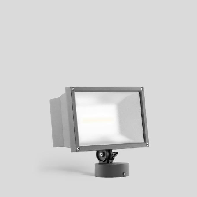 Bega - Projecteur RGBW, pour intérieur et extérieur, Argent