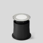 Bega - Luminaire encastré dans le sol, pour intérieur et extérieur, Acier inoxydable ·
