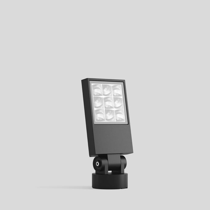 Bega - Projecteur puissant, pour intérieur et extérieur, Graphite · 4000 K
