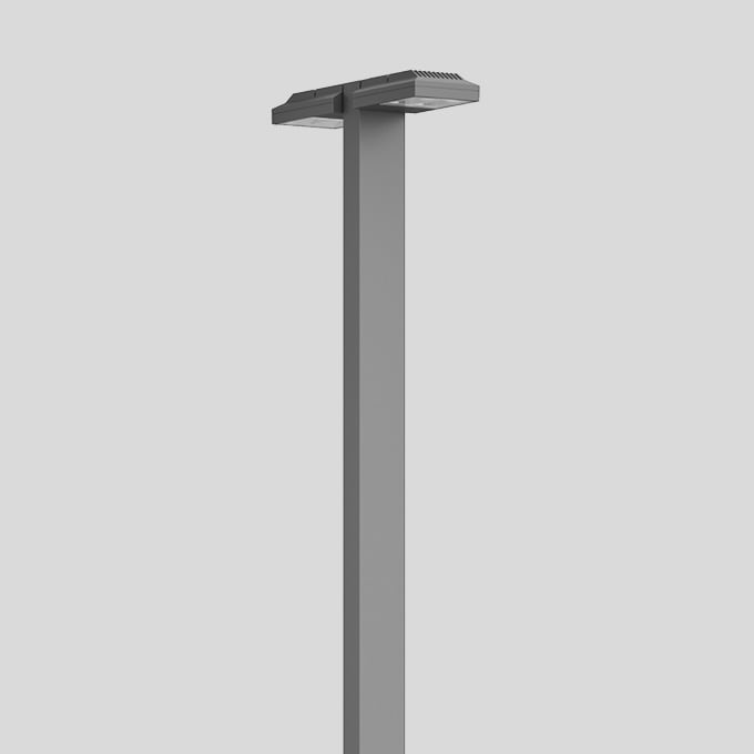 Bega - Profilé lumineux, Argent · 3000 K