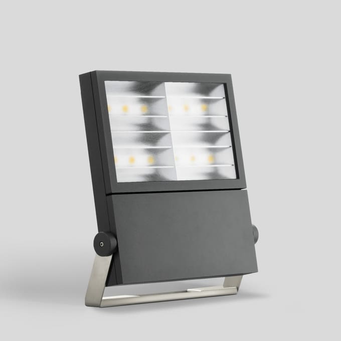 Bega - Projecteurs ultra-puissants, pour intérieur et extérieur, Graphite · 4000 K