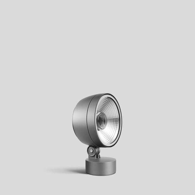 Bega - Projecteur puissant, pour intérieur et extérieur, Argent · 4000 K