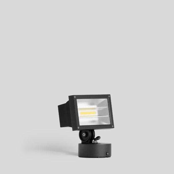 Bega - Projecteur de façades, pour intérieur et extérieur, Graphite · 3000 K