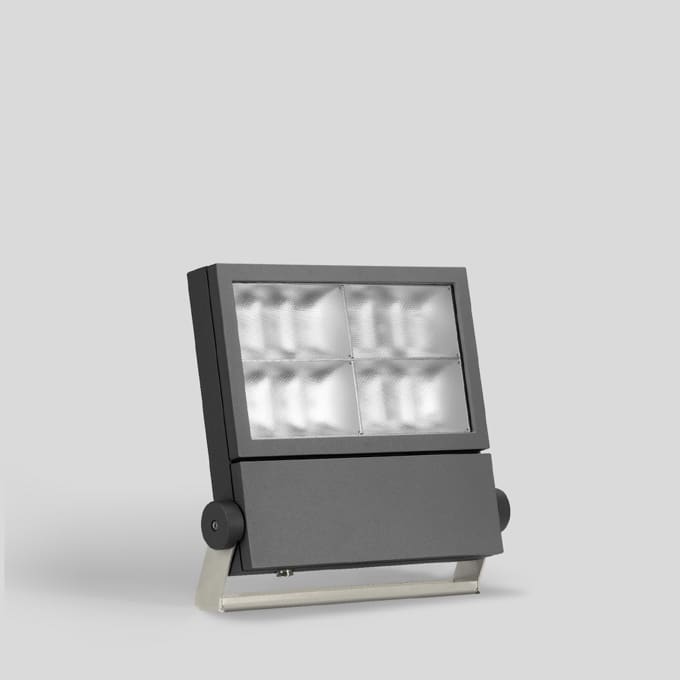 Bega - Projecteur ultra puissant RGBW, pour intérieur et extérieur, Graphite