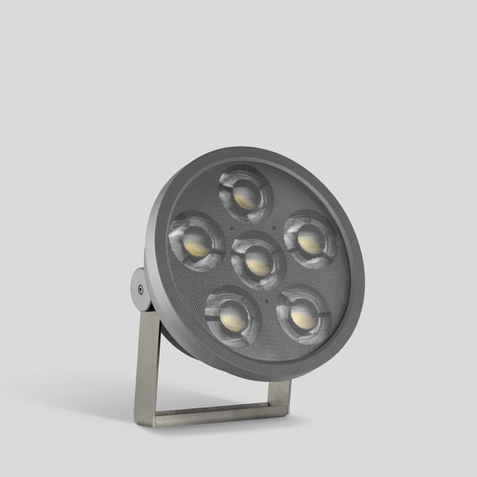 Bega - Projecteurs ultra-puissants, pour intérieur et extérieur, Graphite · 4000 K