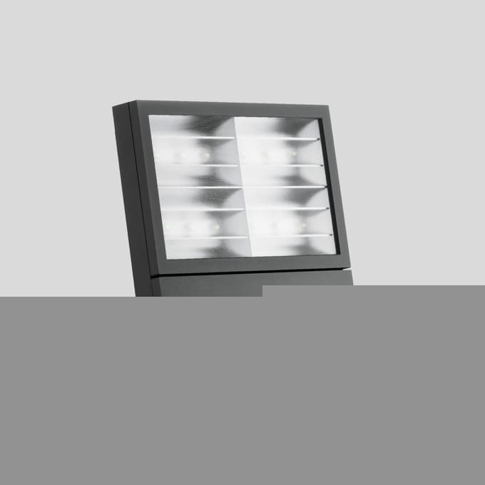 Bega - Projecteur ultra puissant RGBW, pour intérieur et extérieur, Graphite