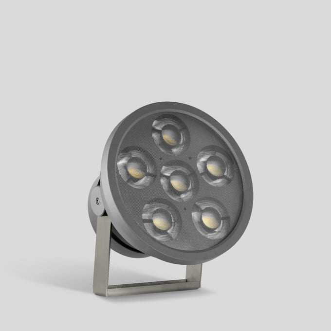 Bega - Projecteurs ultra-puissants, pour intérieur et extérieur, Graphite · 2200 K