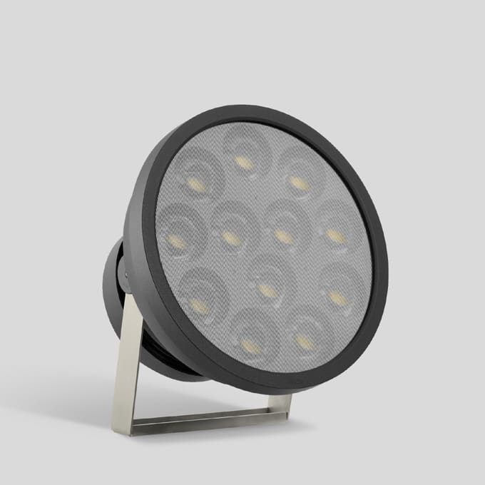 Bega - Projecteurs ultra-puissants, pour intérieur et extérieur, Graphite · 4000 K