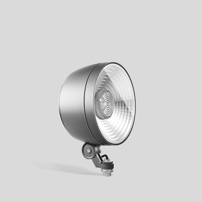 Bega - Projecteur puissant, pour intérieur et extérieur, Argent · 3000 K