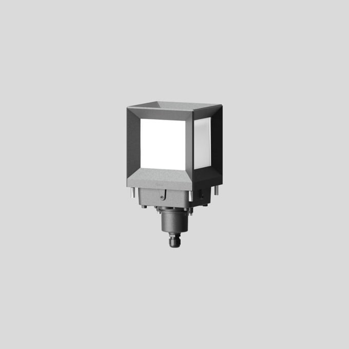 Bega - Tête de balise, Graphite · 3000 K