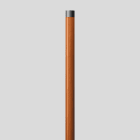 Bega - Tube de profilé lumineux, en bois, Graphite
