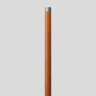 Bega - Tube de profilé lumineux, en bois, Argent