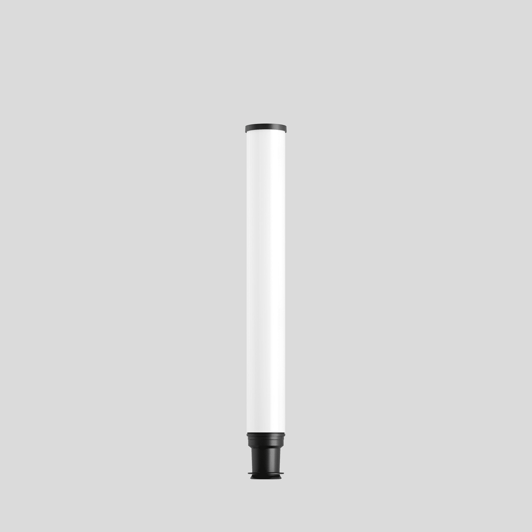 Bega - Tête de profilé lumineux, Graphite · 4000 K