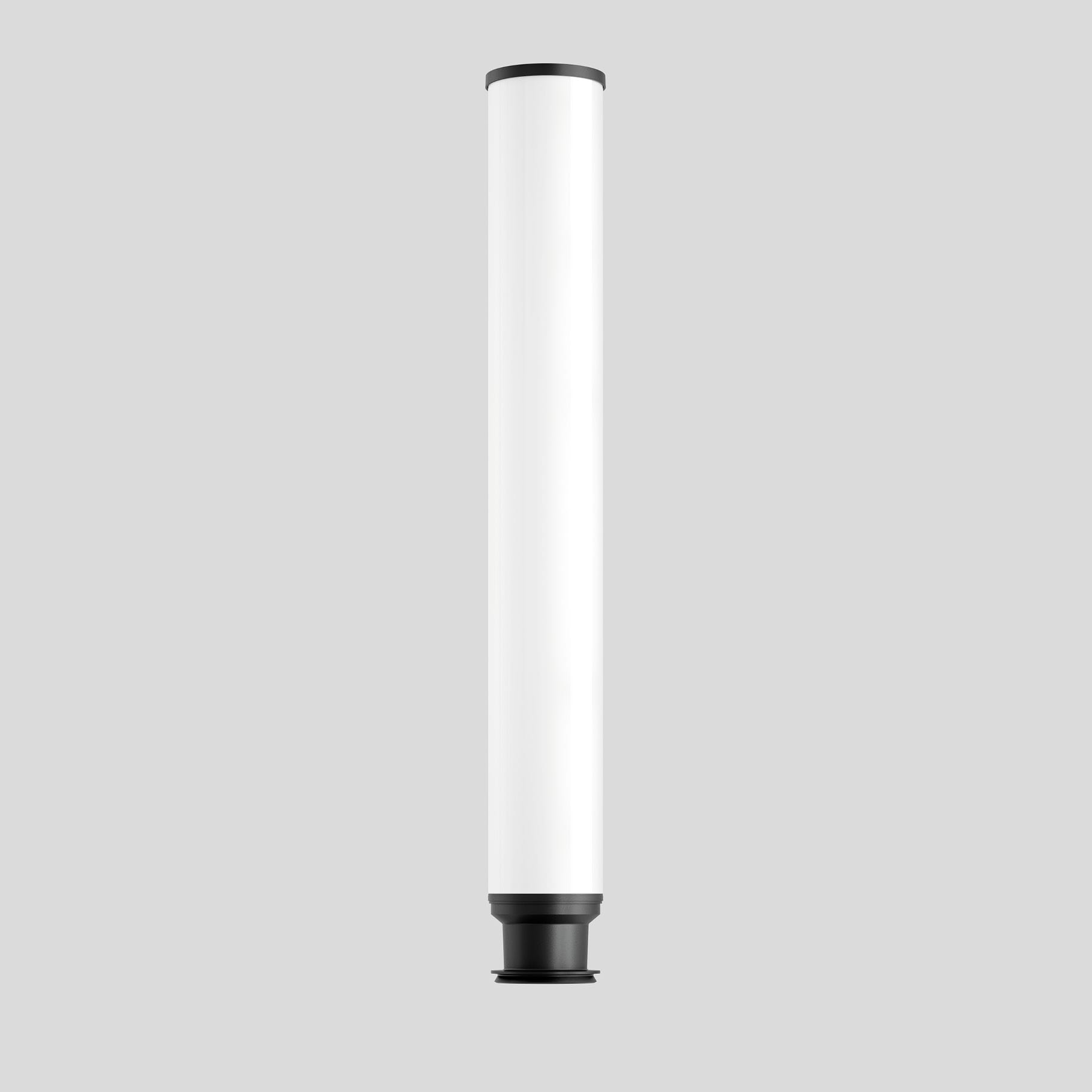 Bega - Tête de profilé lumineux, Graphite · 3000 K