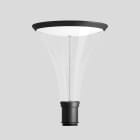 Bega - Tête de profilé lumineux, Graphite · 3000 K