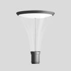 Bega - Tête de profilé lumineux, Argent · 3000 K