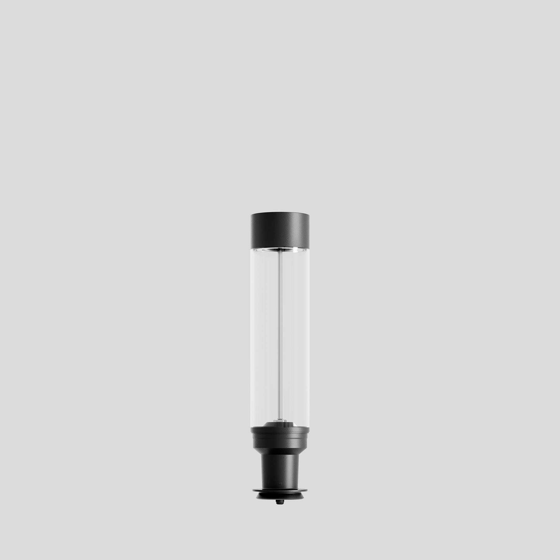 Bega - Tête de profilé lumineux, Graphite · 3000 K