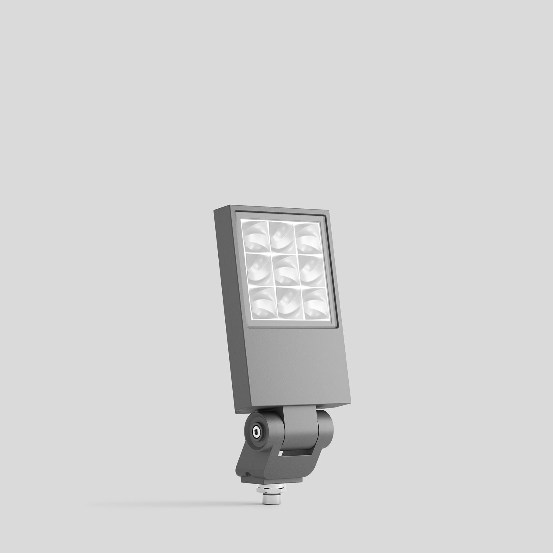 Bega - Projecteur puissant RGBW, Argent