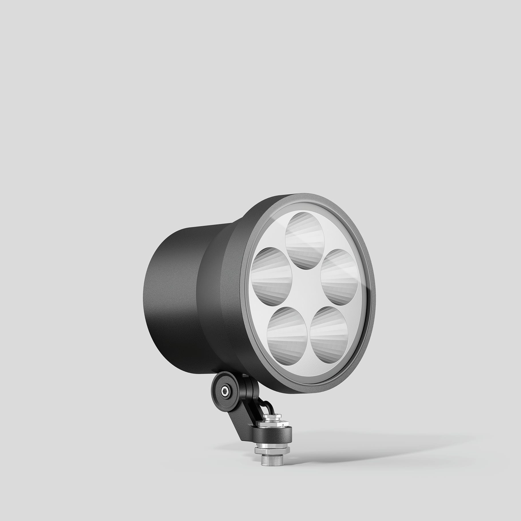 Bega - Projecteur compact RGBW, Graphite · 3000 K