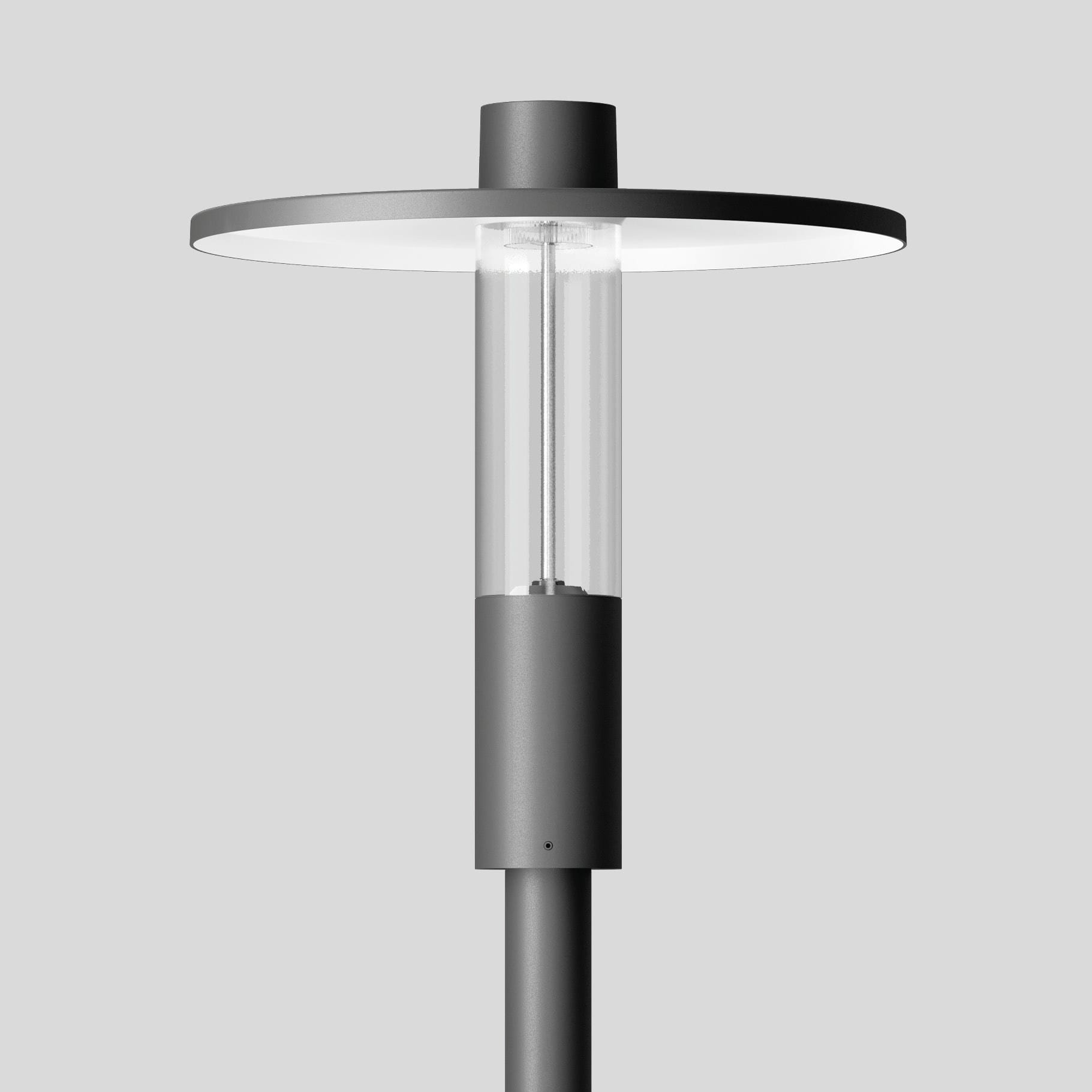 Bega - Luminaire tête de mât, Graphite · 3000 K