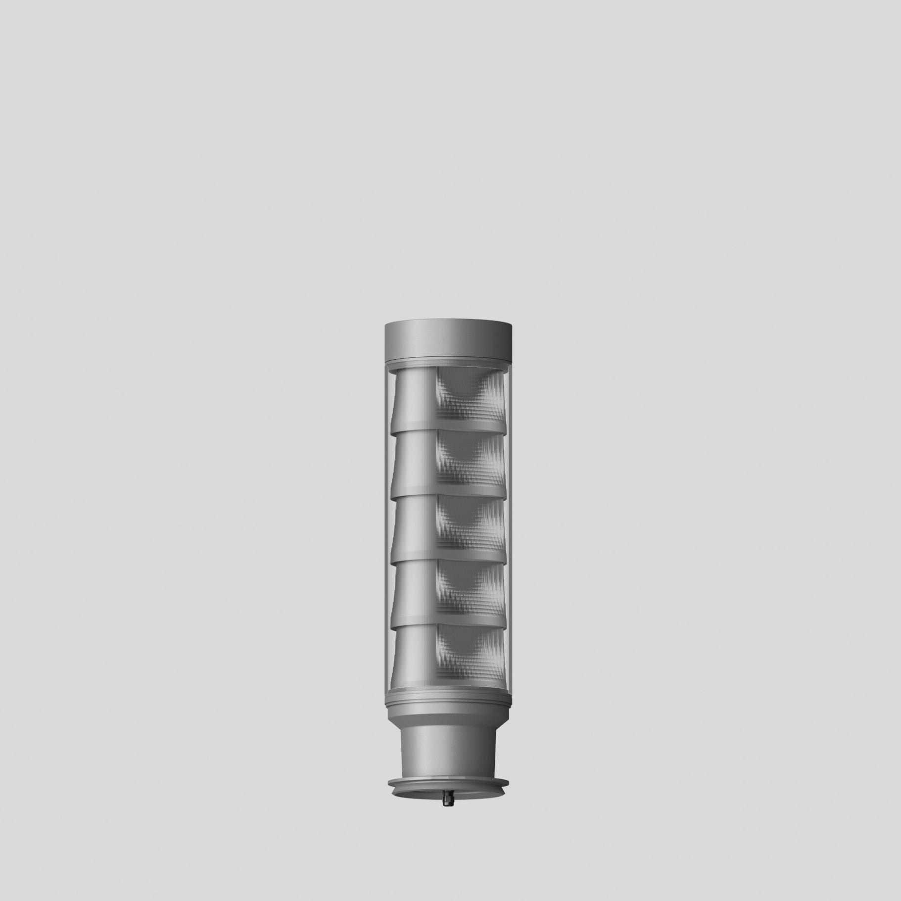 Bega - Lichtbauelement, Silber · 3000 K