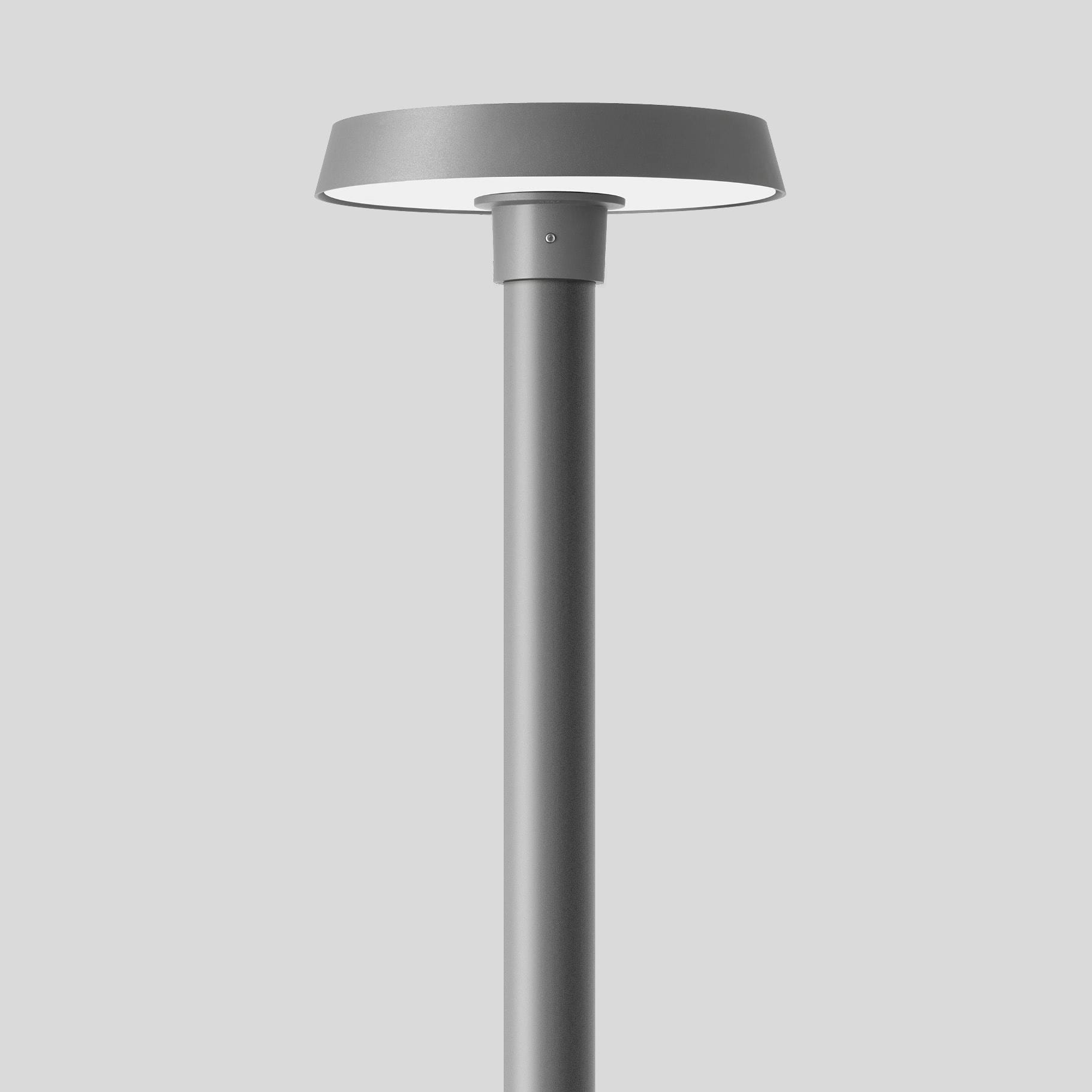 Bega - Mastaufsatzleuchte, Silber · 4000 K