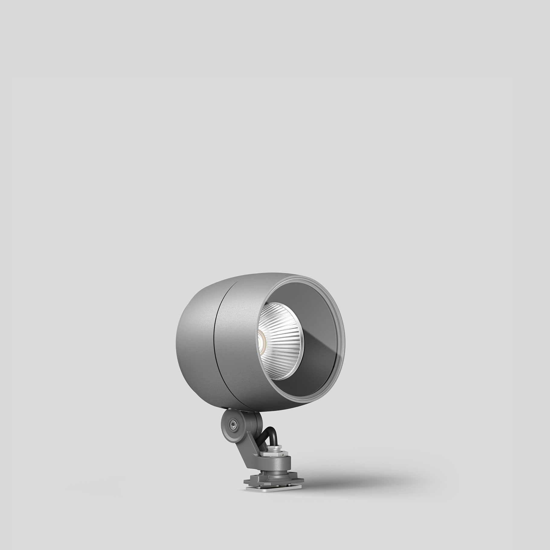 Bega - Projecteur puissant, Argent · 3000 K