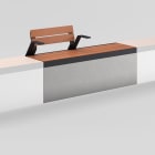 Bega - Housse de siège, Mobilier urbain, Graphite