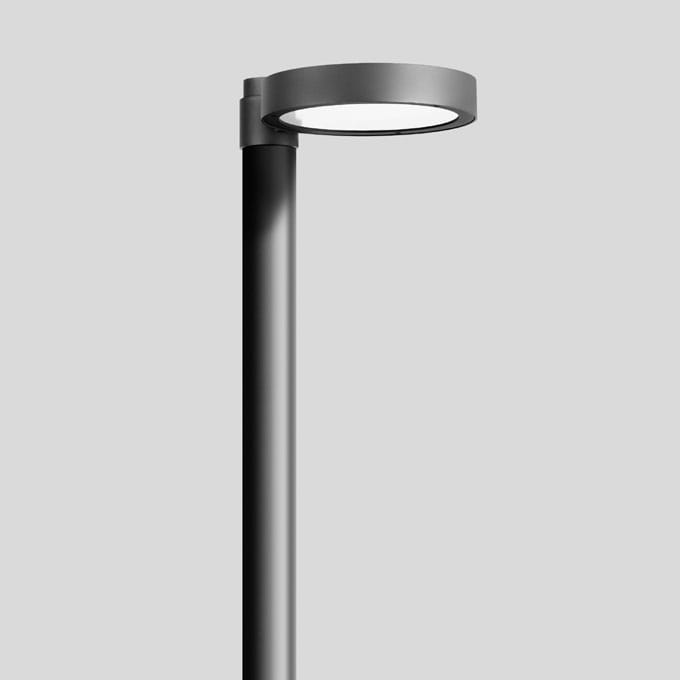 Bega - Luminaire tête de mât, Graphite · 4000 K