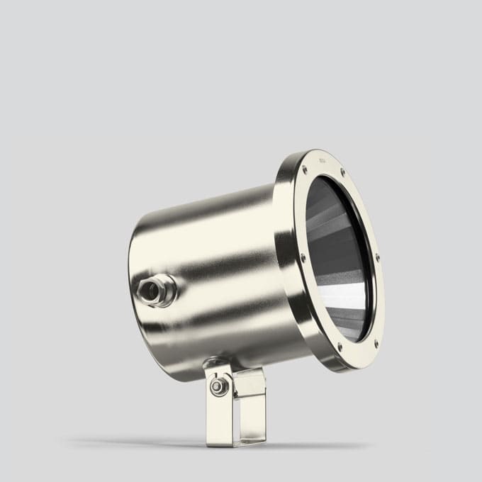 Bega - Projecteurs immergeables, pour intérieur et extérieur, Acier inoxydable mat ·