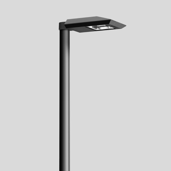 Bega - Luminaire tête de mât, Graphite · 4000 K