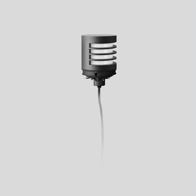 Bega - Tête de balise, Graphite · 4000 K