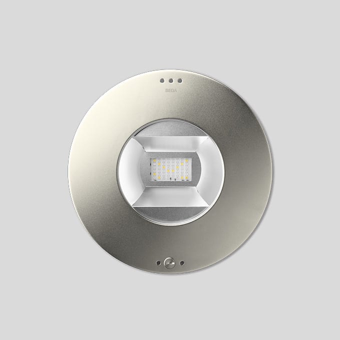 Bega - Projecteur de piscine RGBW, pour intérieur et extérieur, Acier inoxydable mat