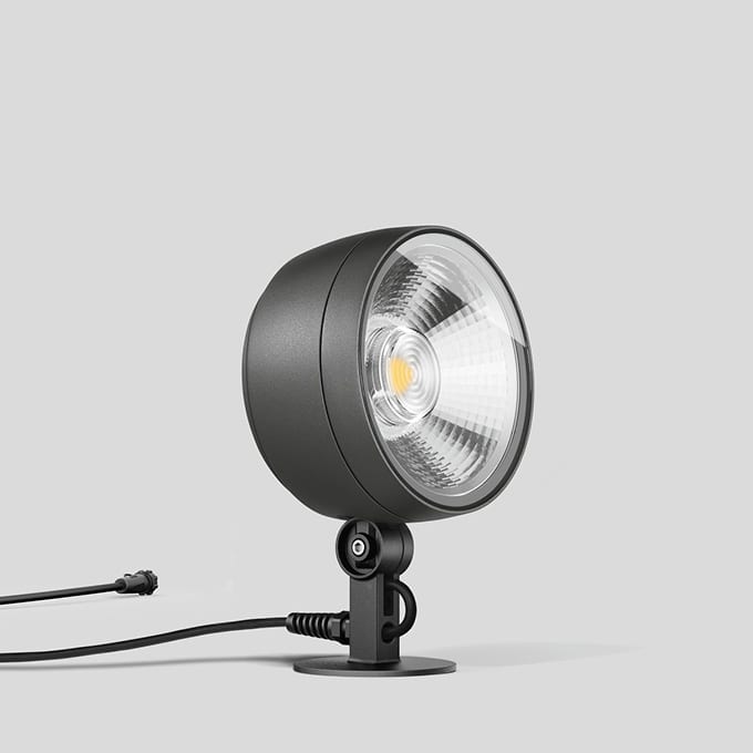 Bega - Projecteur puissant RGBW, Graphite · 4000 K