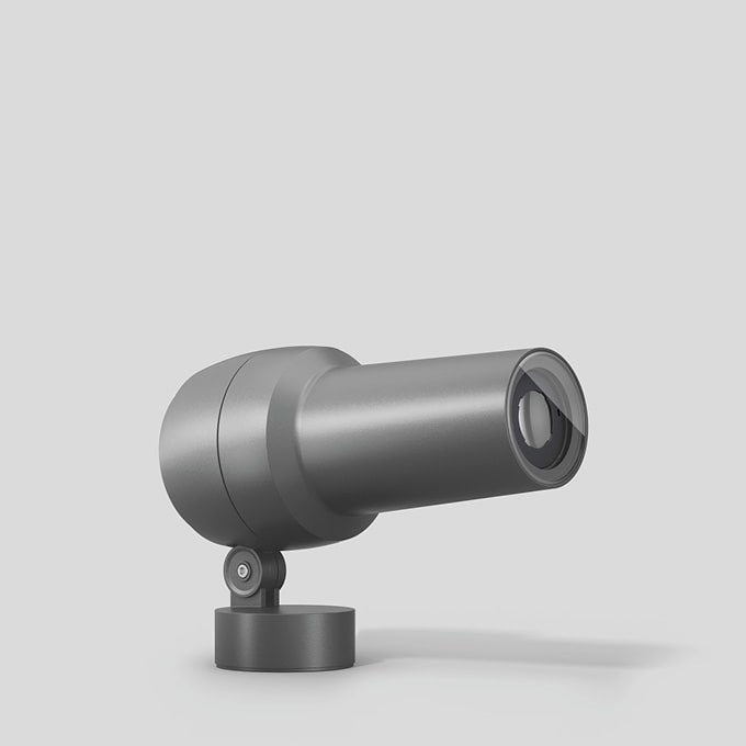 Bega - Projecteur Gobo, Argent · 3000 K